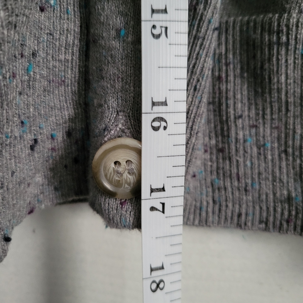 Multi Colored Freckled Cardigan - Picture 8 of 10